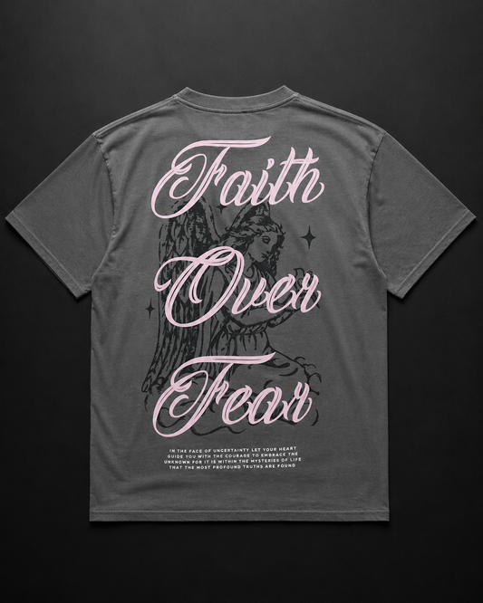 Polera Fn Faith Over Fear - Carbón